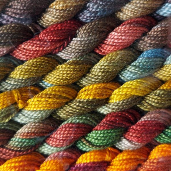 Hand dyed cotton perle - Image 10