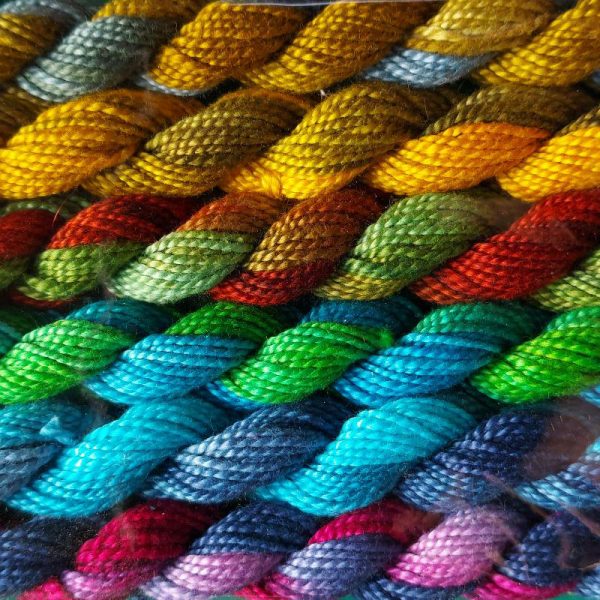 Hand dyed cotton perle - Image 7