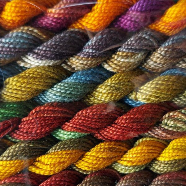 Hand dyed cotton perle - Image 6